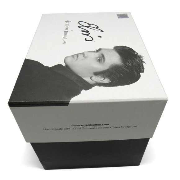 ROYAL DOULTON Elvis Jailhouse Rock Limited Edition 99/2500 Box Tag COA 2006 Figu - Picture 11 of 14